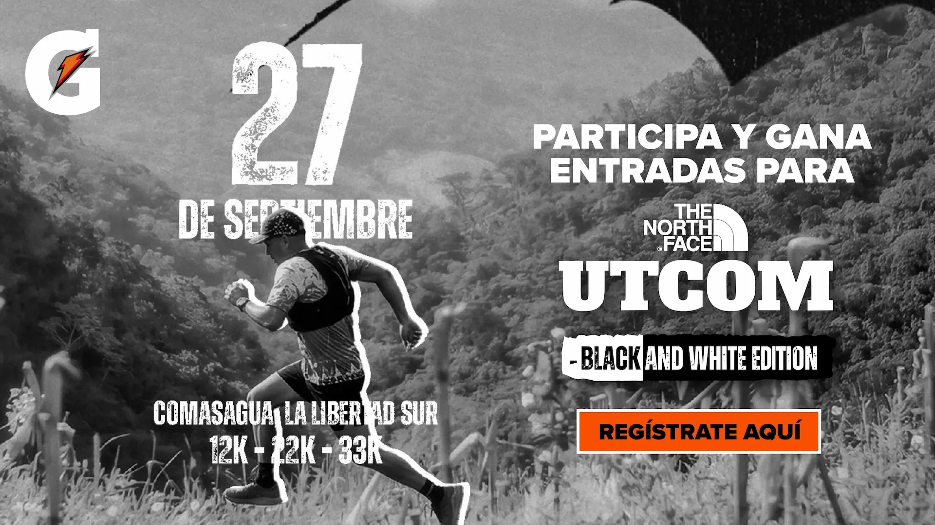Participa y gana entradas para The North Face UTCOM Black and White Edition el 27 de septiembre.